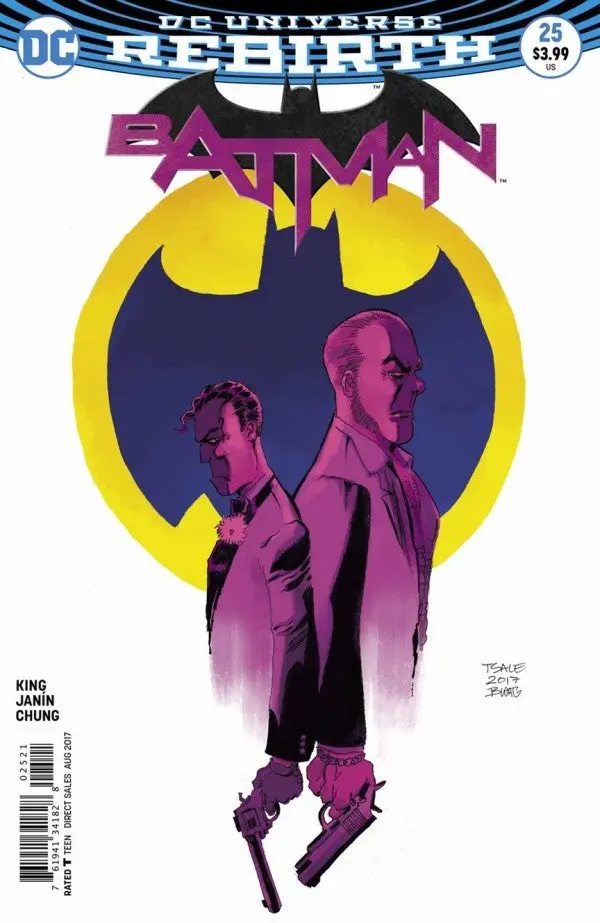 Batman #25 Rebirth Variant Edition Nm 1