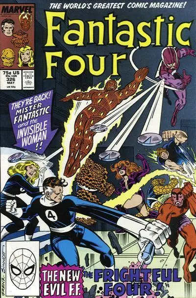 Fantastic Four (Vol 1) #326 Vf 1