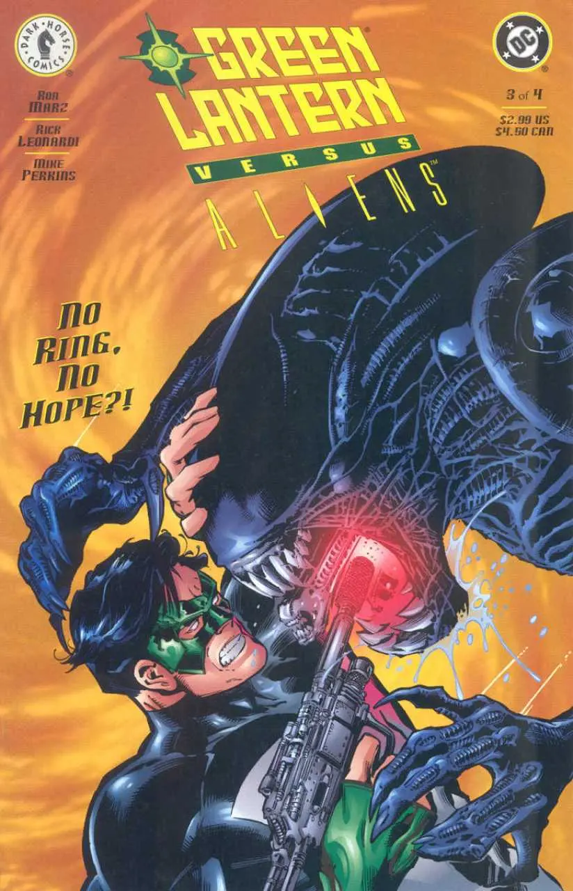 Green Lantern Vs. Aliens (Vol 1) #3 (Of 4) Nm 1