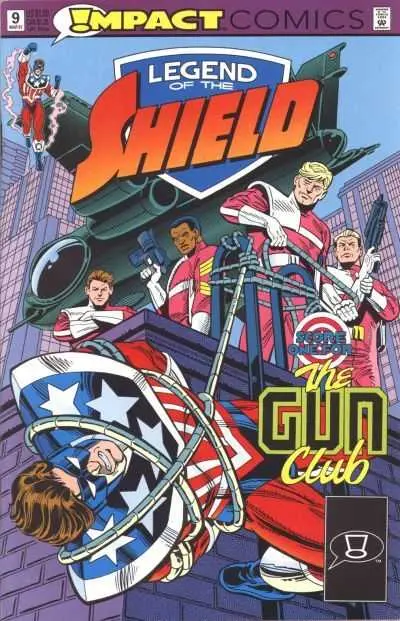 Legend Of The Shield (Vol 1) #9 Vf 1