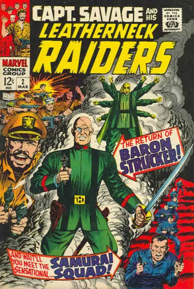 Capt. Savage And His Leatherneck Raiders (Vol 1) #2 Gd 1