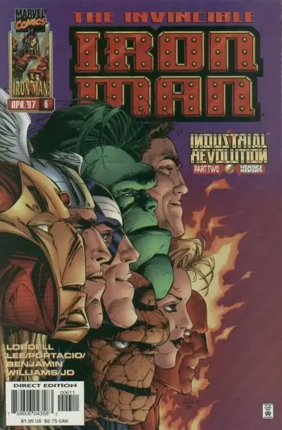 Iron Man (Vol 2) #6 Vf 1