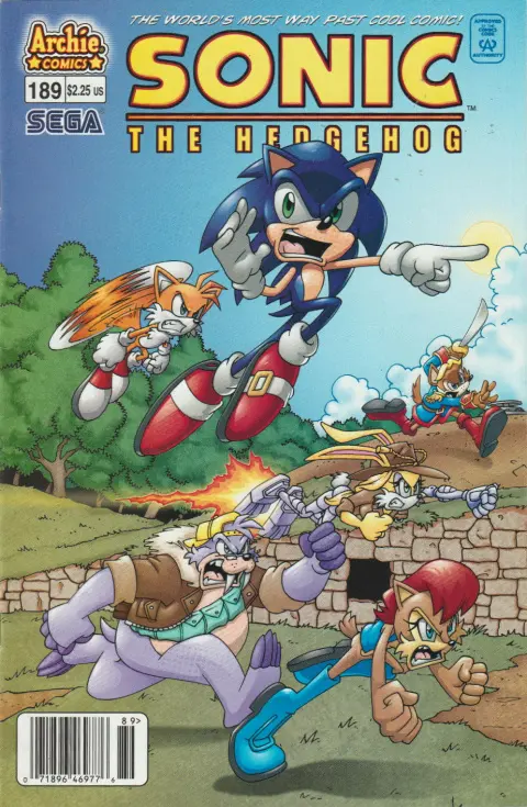 Sonic The Hedgehog (Vol 3) #189 Vf 1