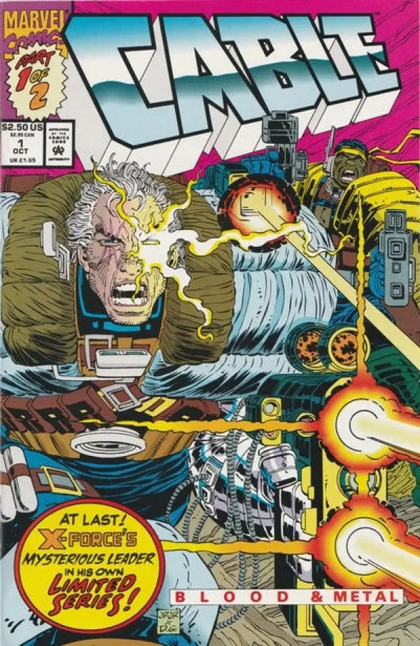 Cable: Blood & Metal (Vol 1) #1-2 Complete Set Vf 1