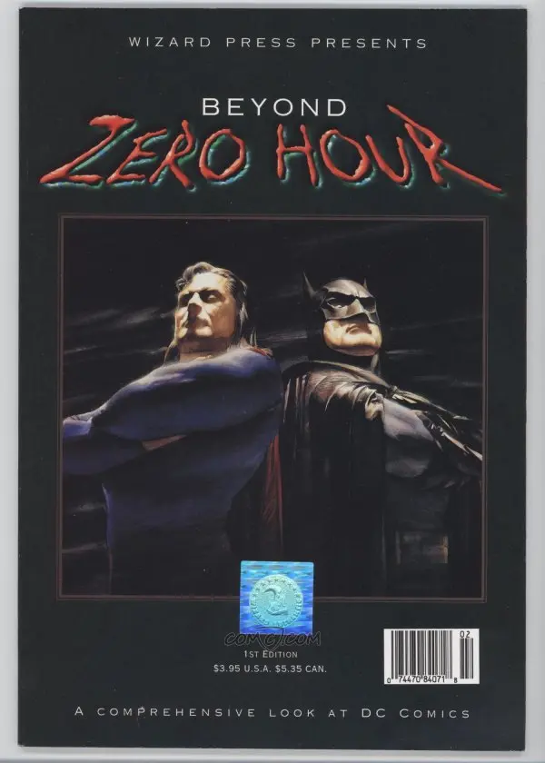 Beyond Zero Hour Vg 1