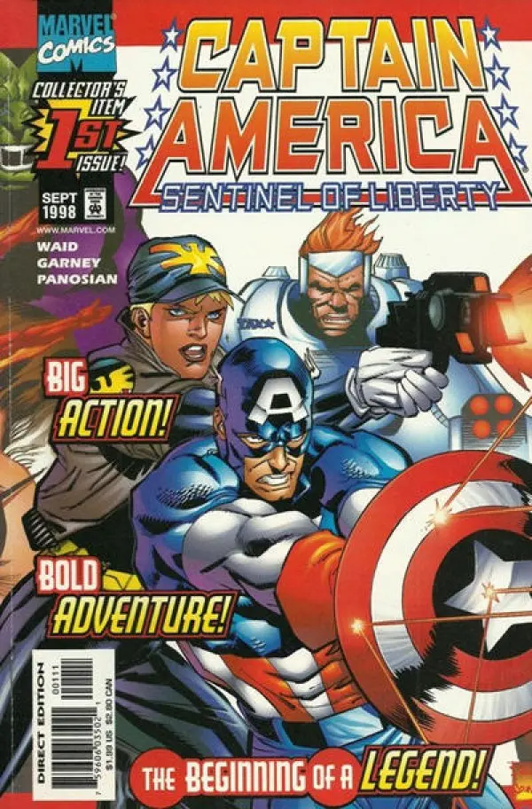 Captain America: Sentinel Of Liberty (Vol 1) #1 Vf 1