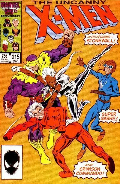 Uncanny X-Men (Vol 1) #215 Nm 1