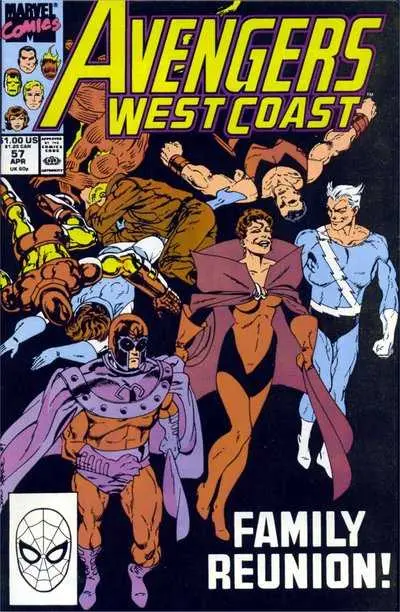 Avengers West Coast (Vol 2) #57 Vf 1