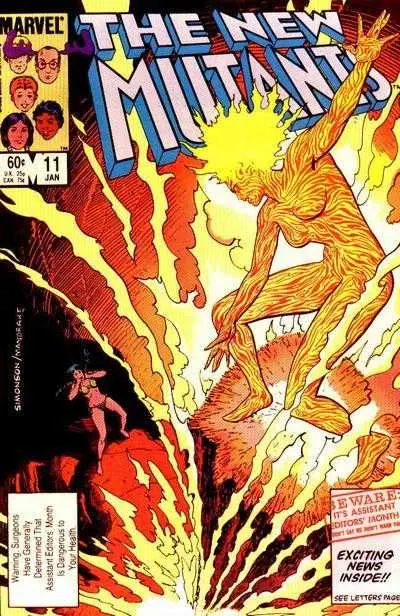 New Mutants (Vol 1) #11 Vf 1