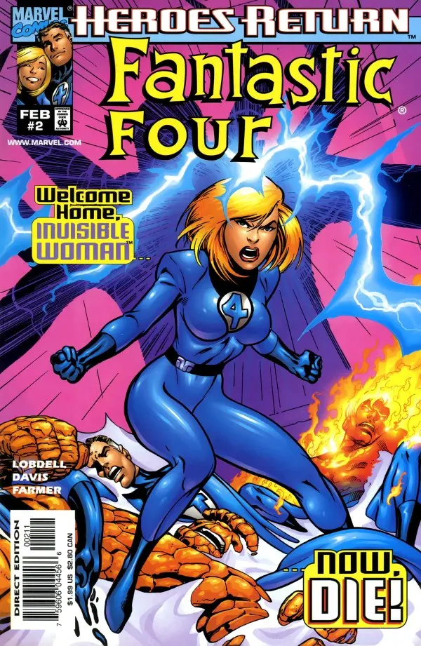 Fantastic Four (Vol 3) #2 Vf 1