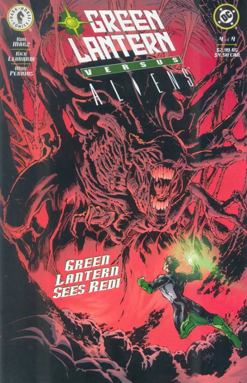 Green Lantern Vs. Aliens (Vol 1) #4 (Of 4) Nm 1