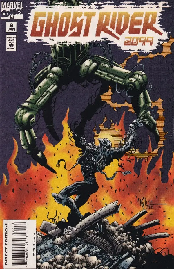 Ghost Rider 2099 (Vol 1) #9 Vf 1
