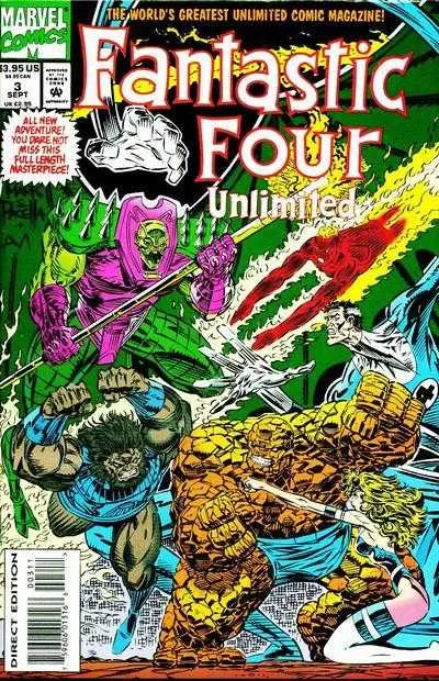 Fantastic Four Unlimited (Vol 1) #3 Nm 1