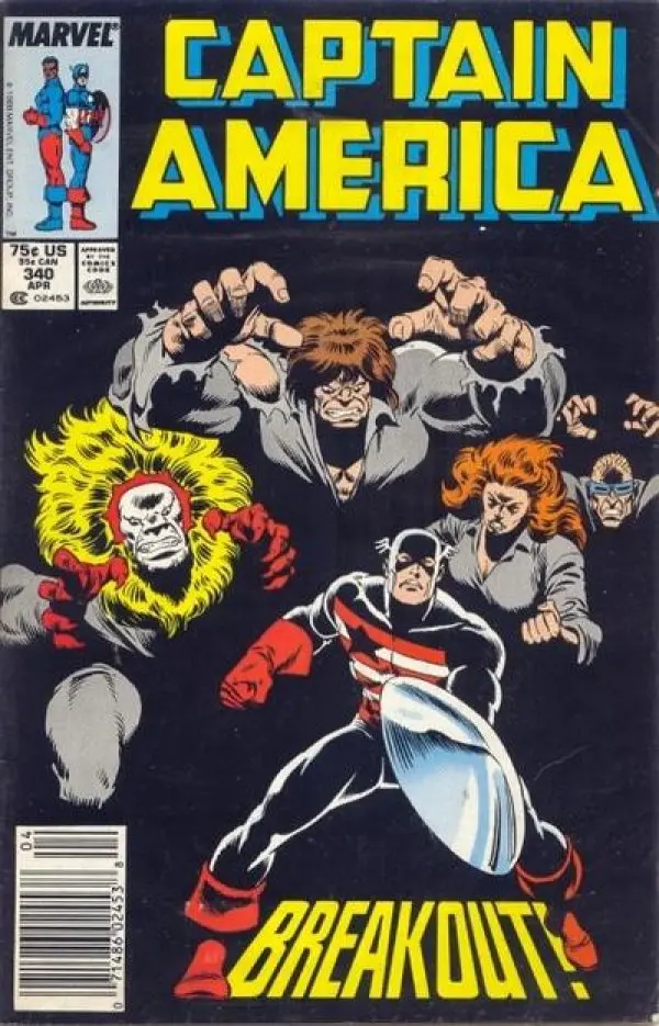 Captain America (Vol 1) #340 Gd 1