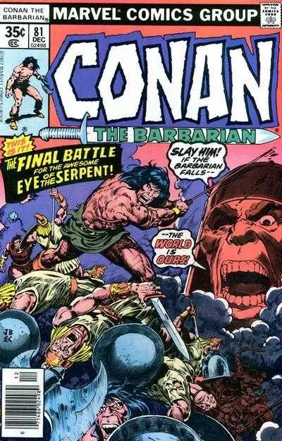 Conan The Barbarian (Vol 1) #81 Nm 1