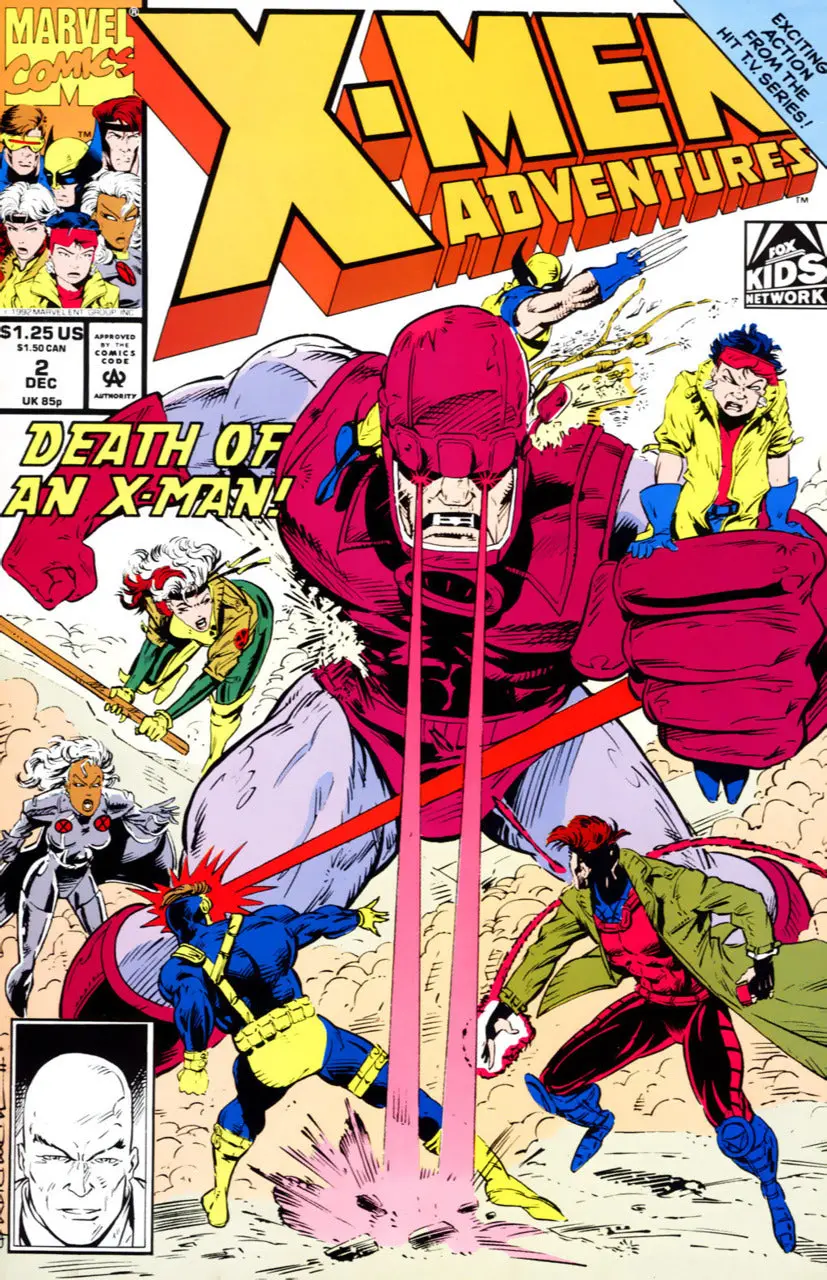 X-Men Adventures (Vol 1) #2 Vf 1