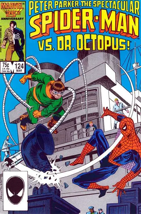 Peter Parker, The Spectacular Spider-Man (Vol 1) #124 Vf 1