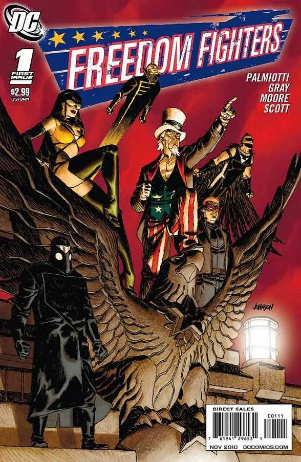 Freedom Fighters (Vol 2) #1-9 Complete Set Vf 1