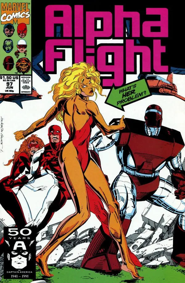 Alpha Flight (Vol 1) #97 Vf 1