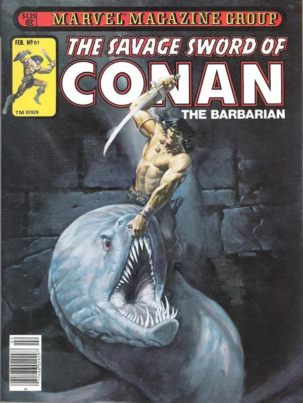 The Savage Sword Of Conan #61 Fn 1