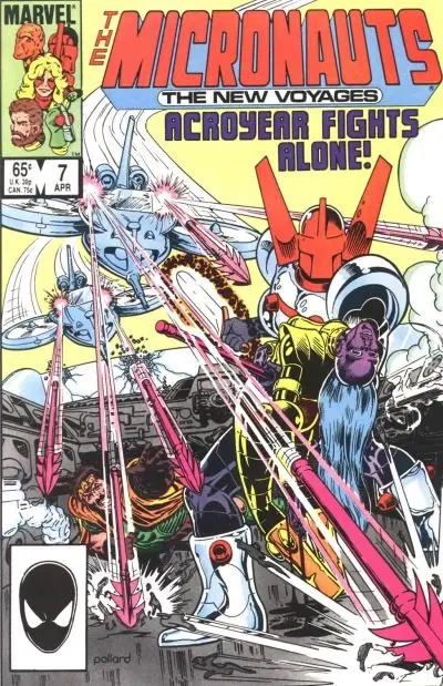 Micronauts: The New Voyages (Vol 1) #7 Vf 1
