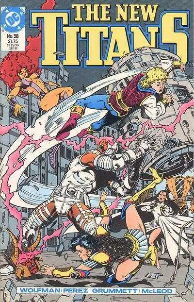 The New Titans (Vol 1) #58 Nm 1