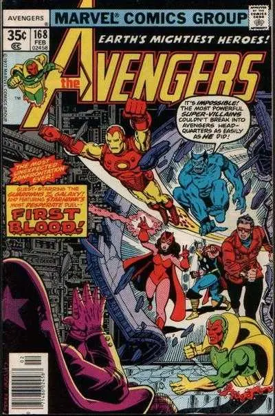 The Avengers (Vol 1) #168 Nm 1