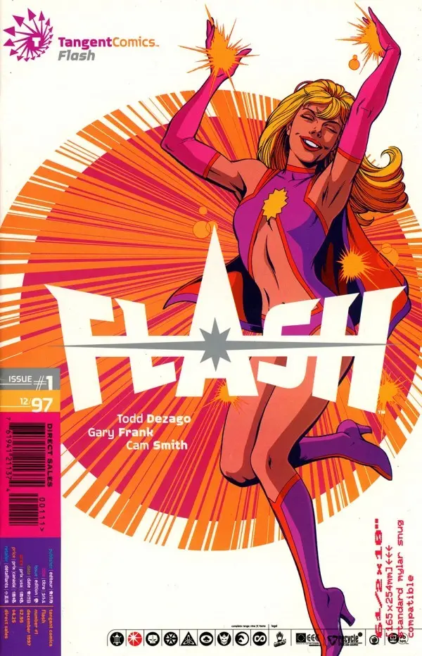 Tangent Comics: The Flash One Shot Vf 1