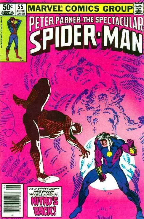 Peter Parker, The Spectacular Spider-Man (Vol 1) #55 Vf 1