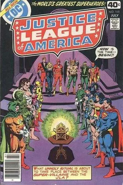 Justice League Of America (Vol 1) #168 Vf 1
