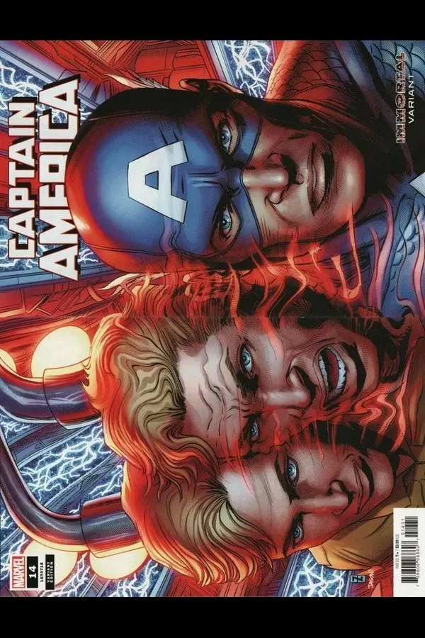 Captain America (Vol 9) #14 Patrick Zircher Immortal Wraparound Variant Nm 1
