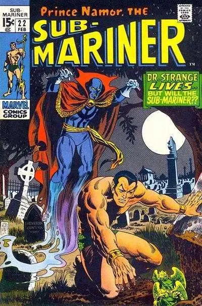 Prince Namor, The Sub-Mariner (Vol 1) #22 Vg 1