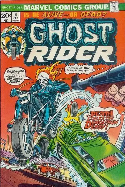 Ghost Rider (Vol 1) #4 Vg 1