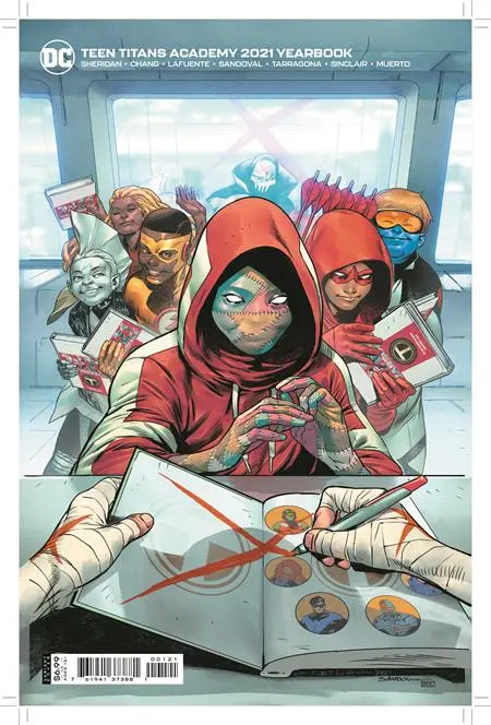 Teen Titans Academy 2021 Yearbook #1 Cover B Rafa Sandoval Variant Nm 1