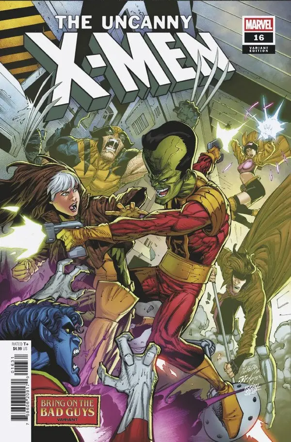 Uncanny X-Men (Vol 6) #16 Netho Diaz Bring On The Bad Guys Variant Nm 1
