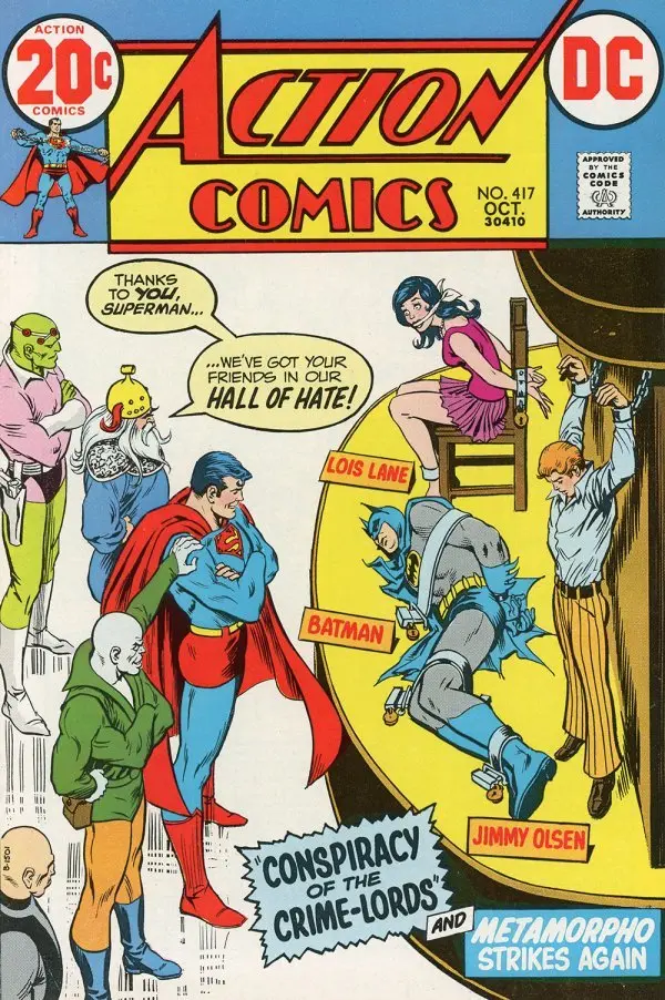 Action Comics #417 Fn 1