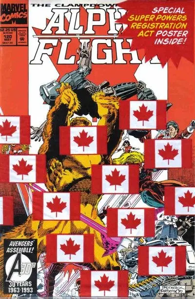 Alpha Flight (Vol 1) #120 Polybagged Edition Nm 1