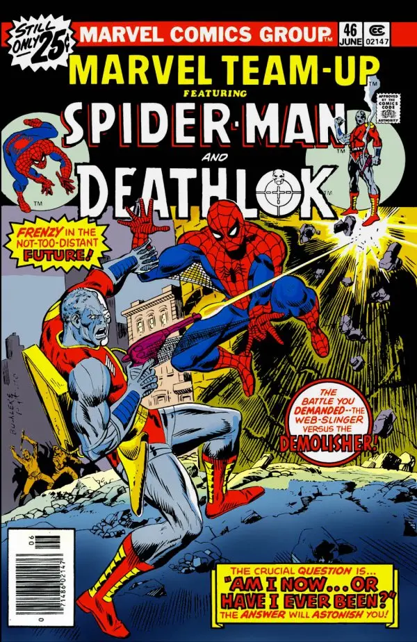 Marvel Team-Up Featuring Spider-Man And Deathlok (Vol 1) #46 Vf 1