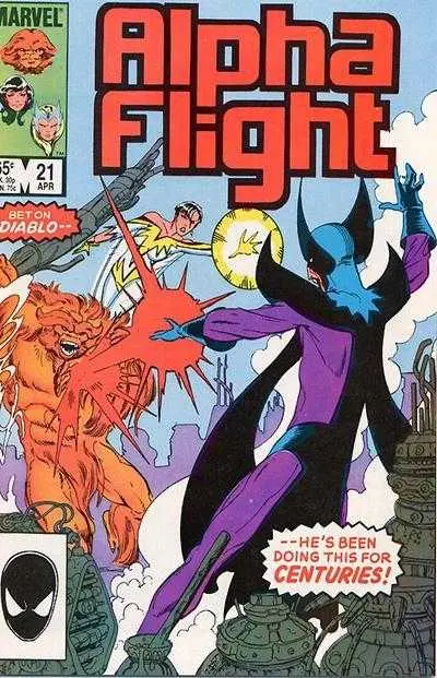 Alpha Flight (Vol 1) #21 Vf 1
