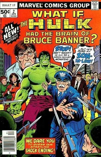 What If... The Hulk Had The Brain Of Bruce Banner? (Vol 1) #2 Vf 1