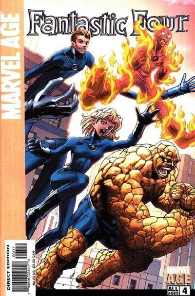 Marvel Age: Fantastic Four (Vol 1) #4 Vf 1