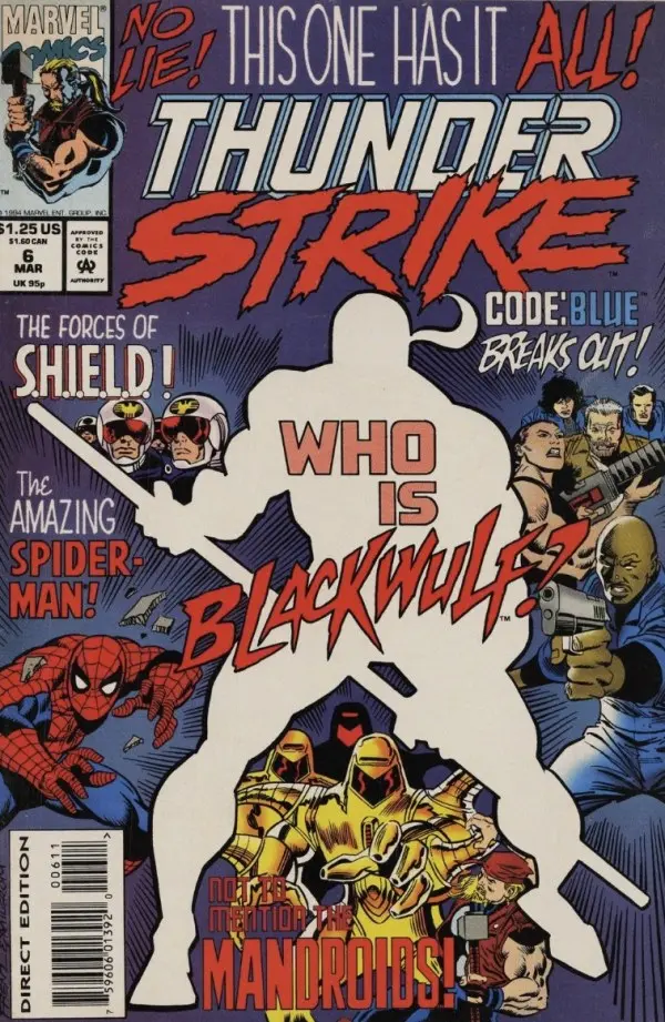 Thunderstrike (Vol 1) #6 Vf 1