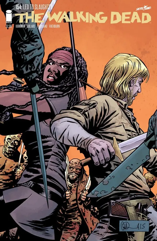 The Walking Dead #154 Nm 1