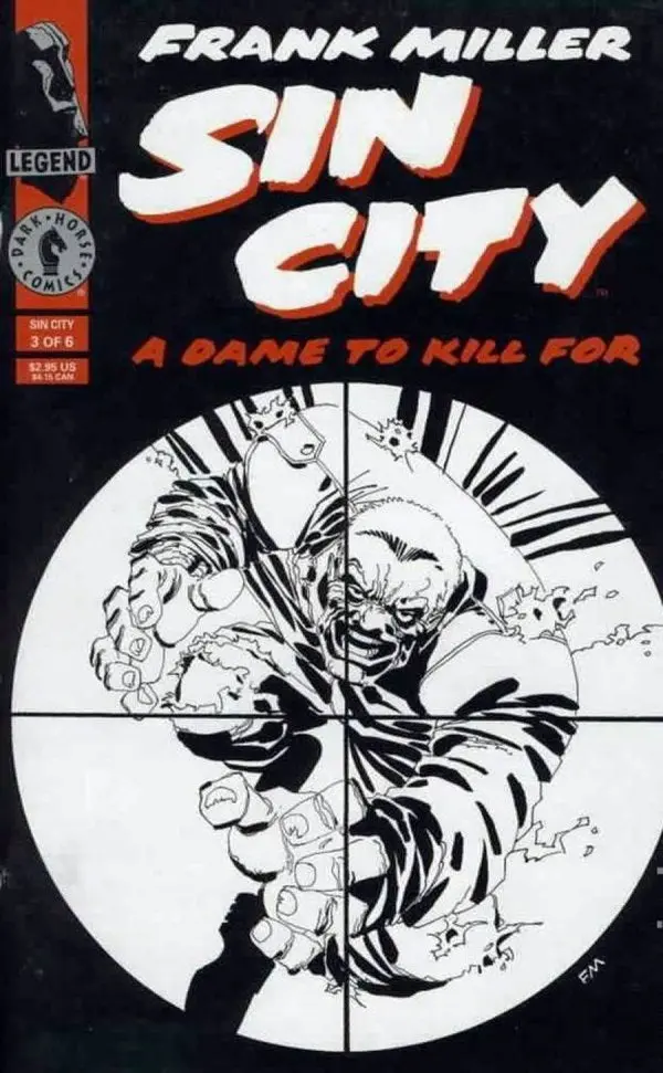 Sin City: A Dame To Kill For (Vol 1) #3 (Of 6) 2Nd Print Nm 1