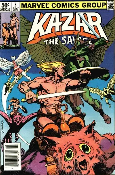 Ka-Zar The Savage (Vol 1) #3 Vf 1