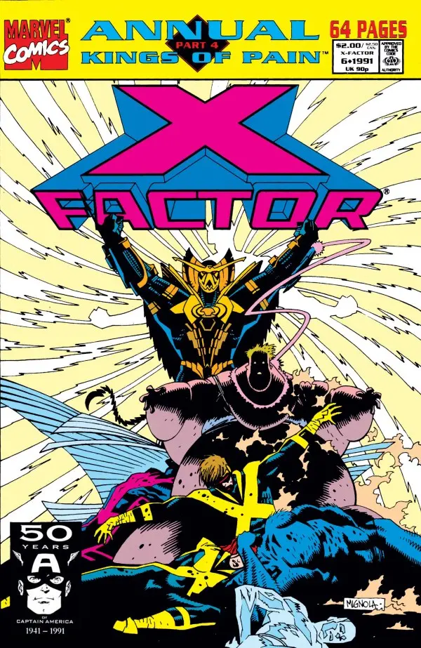 X-Factor Annual (Vol 1) #6 Vf 1