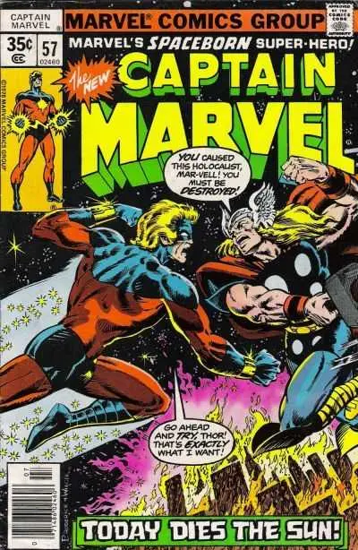 Captain Marvel (Vol 1) #57 Fn 1