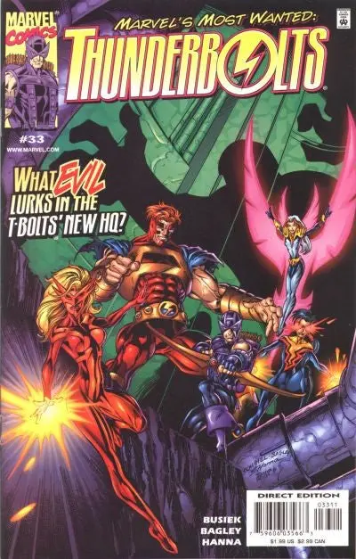 Thunderbolts (Vol 1) #33 Vf 1