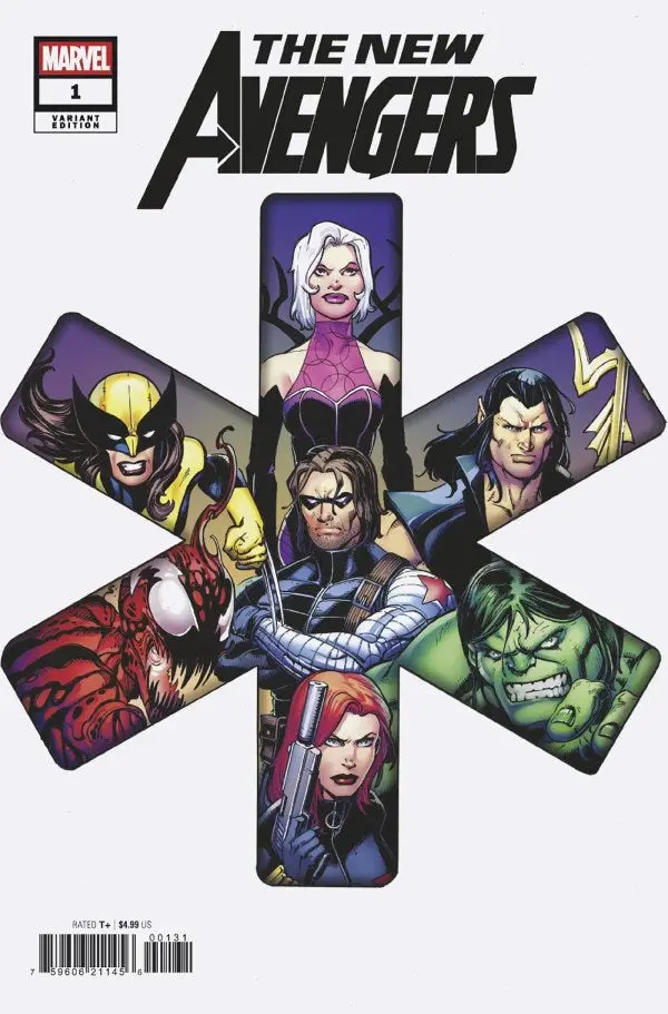 The New Avengers (Vol 5) #1 Mark Bagley Variant Nm 1