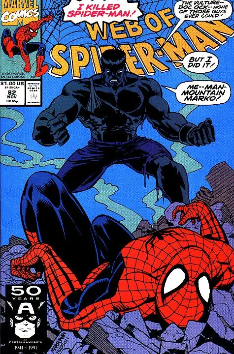 Web Of Spider-Man (Vol 1) #82 Nm 1